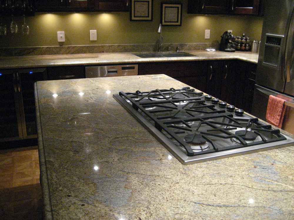 Kitchen Tile Stone Quartz Counter, Lazy Granite Tile For Kitchen Countertops